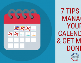 7 Tips to Manage your Calendar and Get More Done